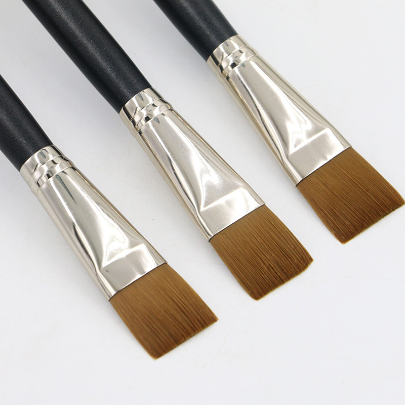Woman Beauty Makeup - 【L】플랫 스퀘어 파운데이션 브러쉬 소프트 헤어