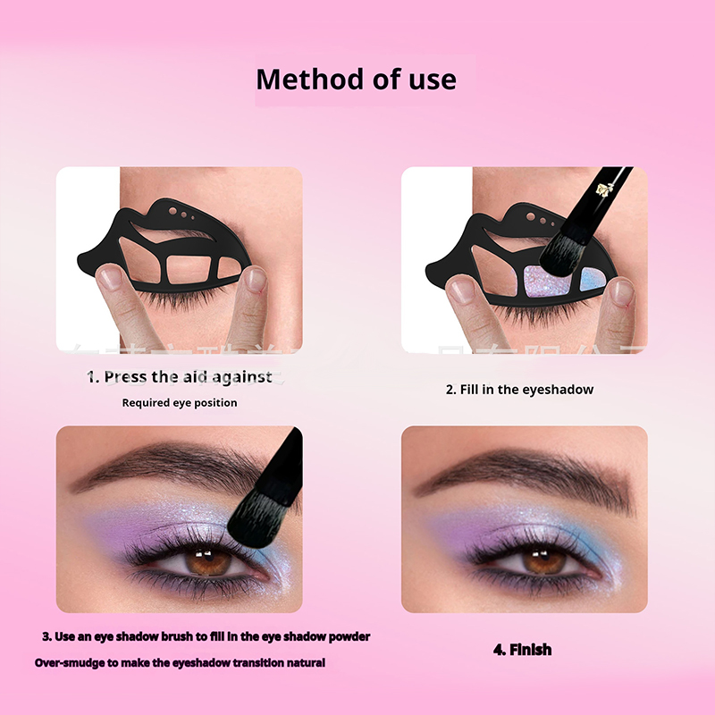 실리콘 아이 메이크업 스텐실 다기능 아이 섀도우 템플릿 - Beauty Makeup Eyeshadow 리뷰 및 가격