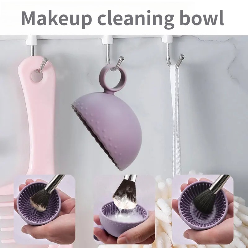 부드러운 실리콘 메이크업 브러쉬 클리너 볼(접이식 파우 - Beauty Makeup Eyeshadow 리뷰 및 가격