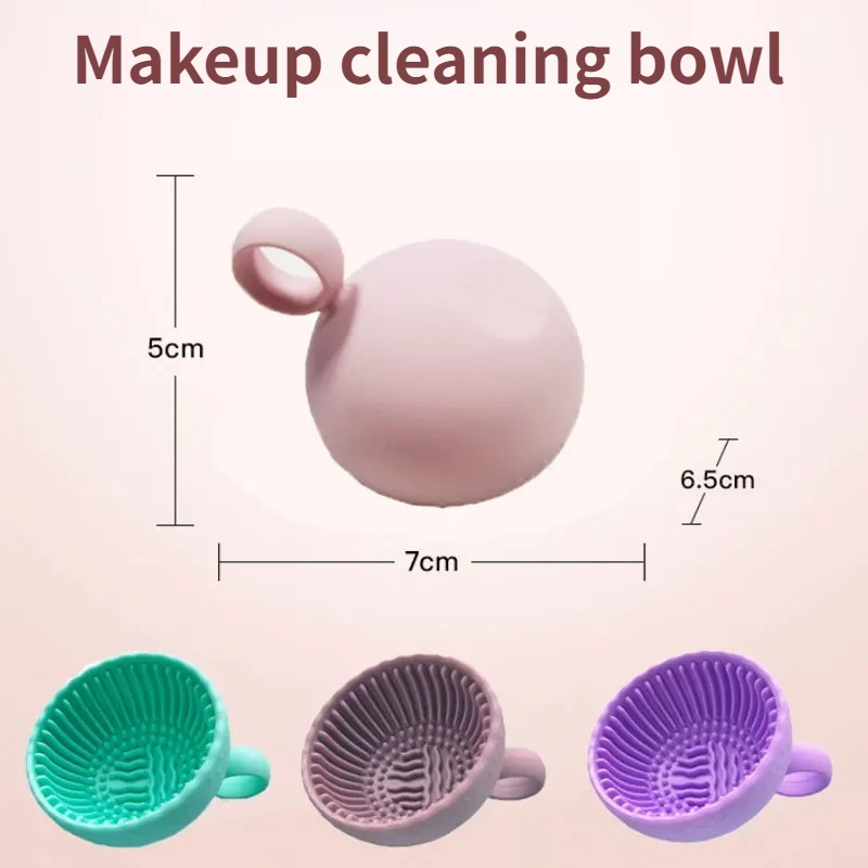 부드러운 실리콘 메이크업 브러쉬 클리너 볼(접이식 파우 - Beauty Makeup Eyeshadow 리뷰 및 가격