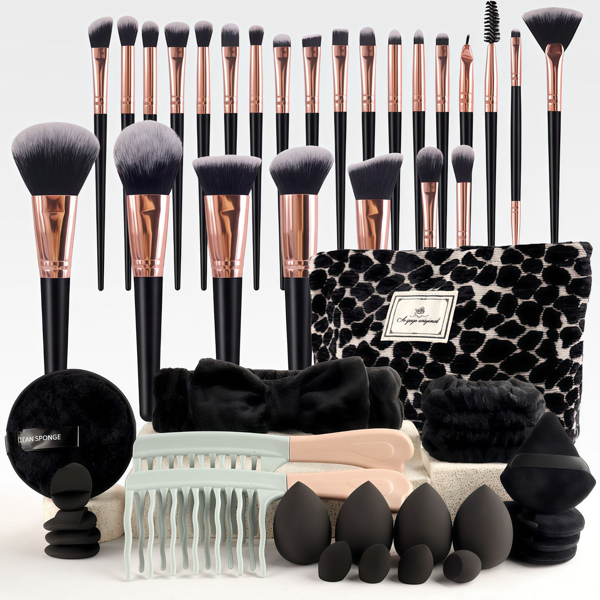 메이크업 브러쉬 세트 시크 향수 스타일 뷰티 도구 키트 - Beauty For You Makeup 리뷰 및 가격