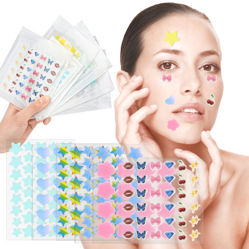컬러 만화 여드름 패치 스킨케어 스티커 컨실러 얼굴 잡 - Beauty For You Makeup 리뷰 및 가격