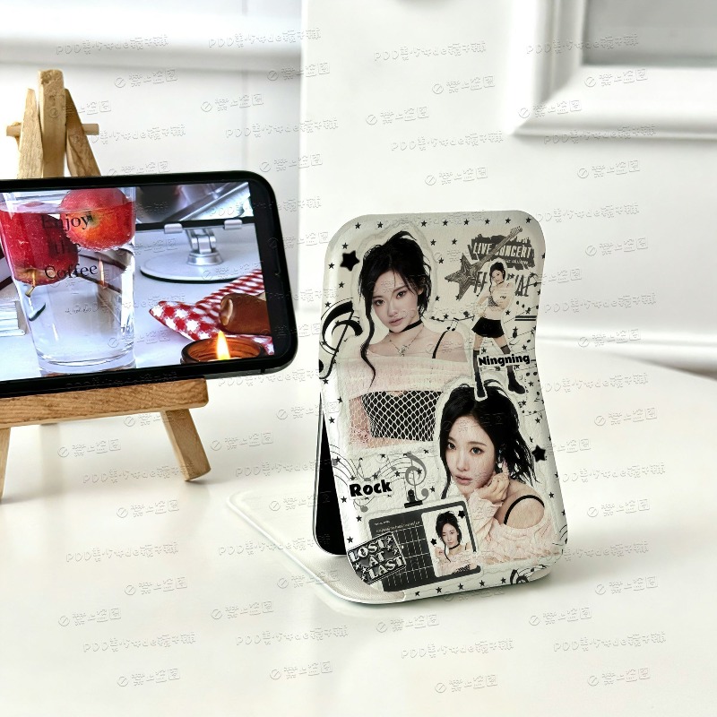 Aespas 미니 접이식 메이크업 거울 수직 데스크탑  - Beauty For You Makeup 리뷰 및 가격