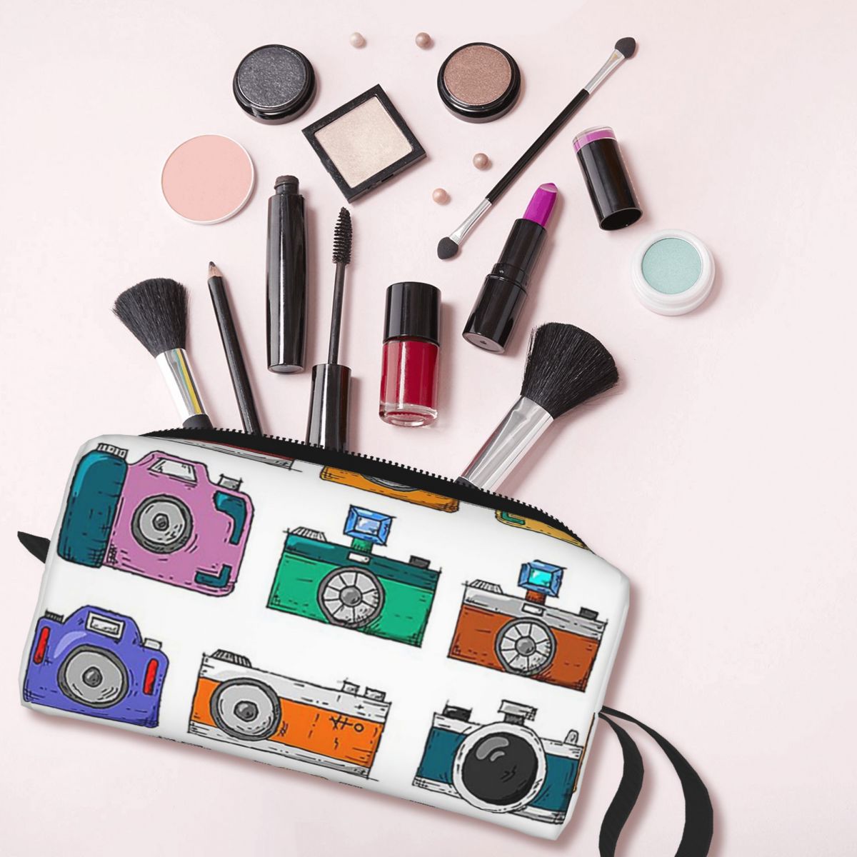 레트로 카메라 메이크업 가방 화장품 정리함 보관용 도프 - Beauty Makeup Camera 리뷰 및 가격