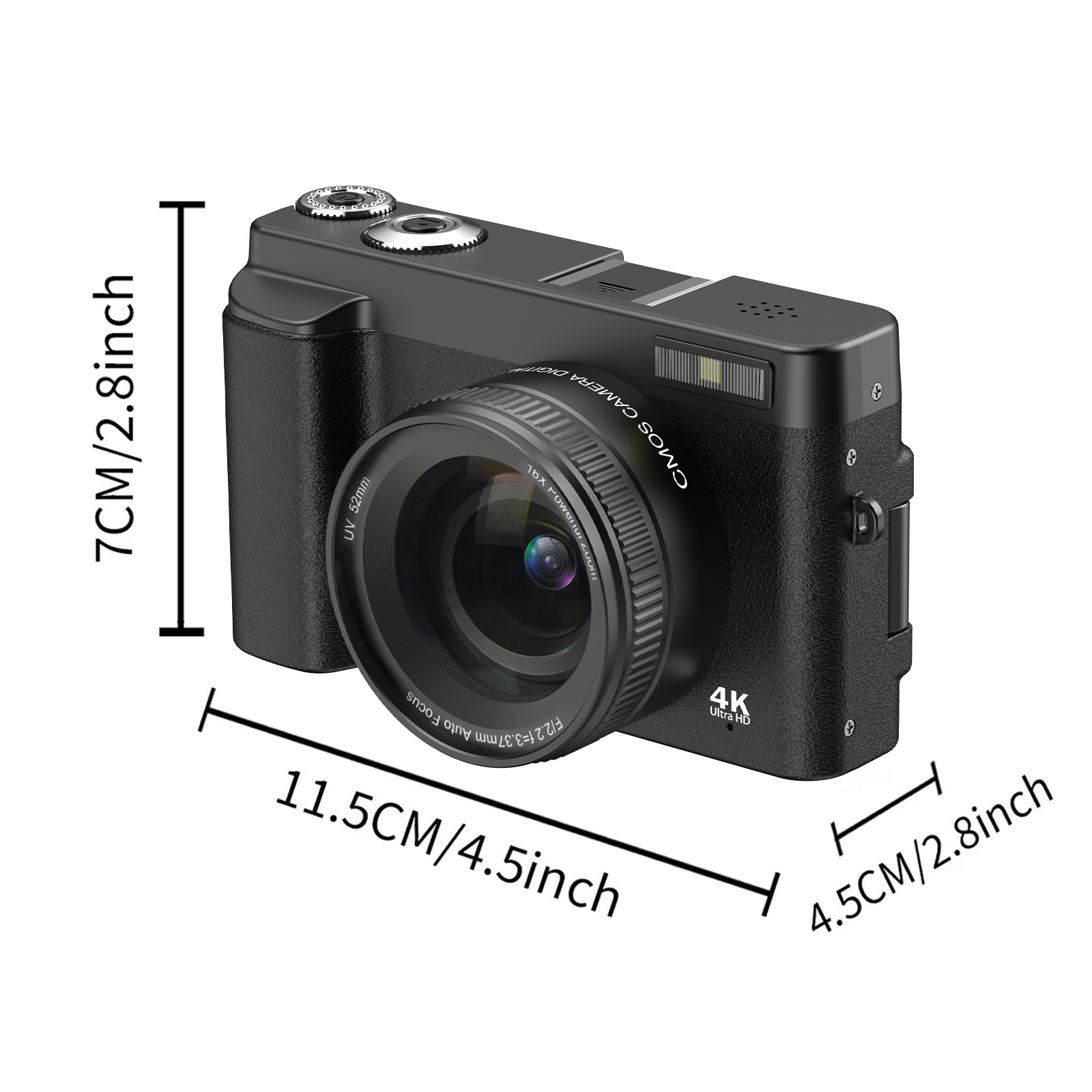 STUOGYUM 4K 블로깅 카메라, 자동 초점 3.0 - Beauty Makeup Camera 리뷰 및 가격