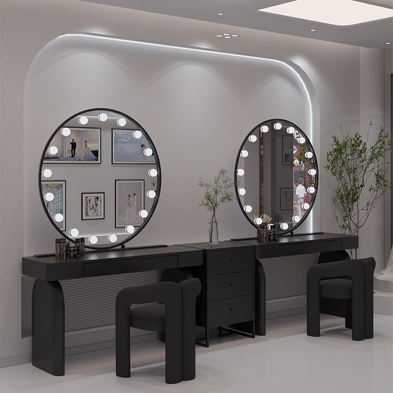 램프가 있는 화장대 메이크업 아티스트 메이크업 테이블  - Beauty And Makeup Studio 리뷰 및 가격