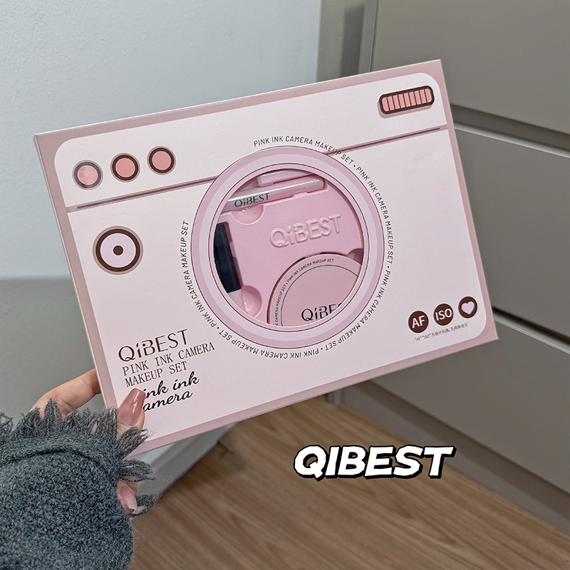QIBEST 핑크 카메라 메이크업 세트 립스틱 프레스드 - Beauty Makeup Camera 리뷰 및 가격