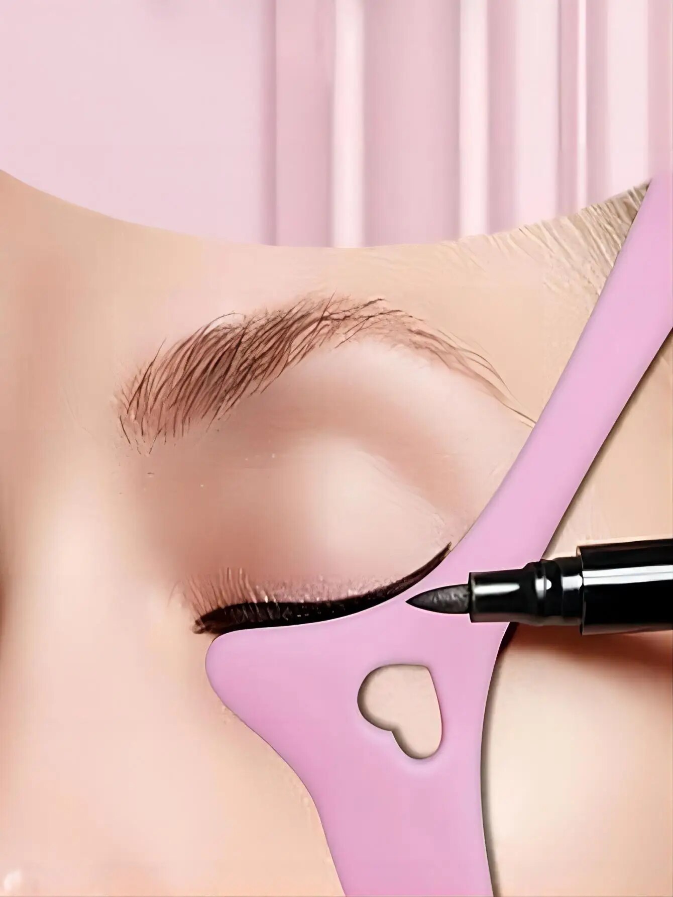 다기능 아이라이너 스텐실 윙팁 실리콘 아이라이너 보조  - Beauty Kiss Makeup 리뷰 및 가격